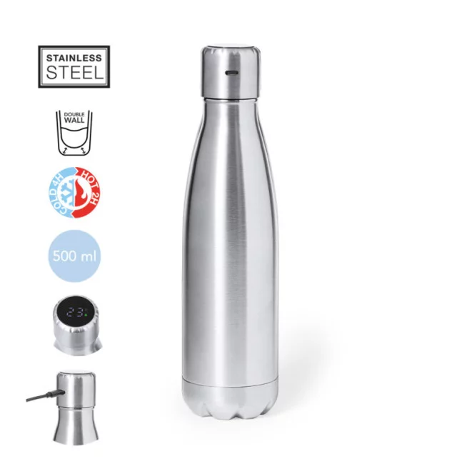 Bouteille publicitaire thermique Chuck 500 ml 