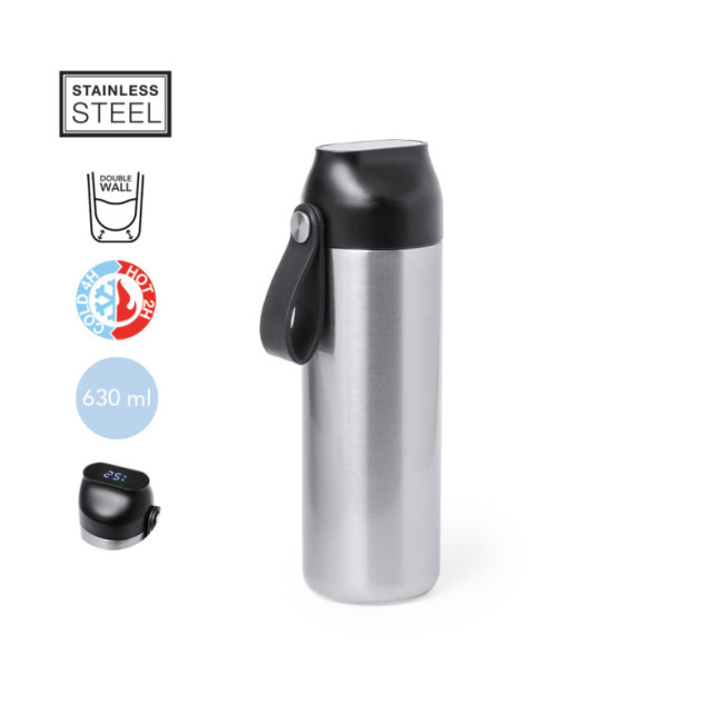 Gourde publicitaire isotherme Troy 630 ml 
