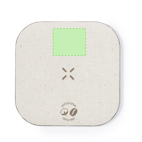 Chargeur publicitaire en cosse de café Griffin 