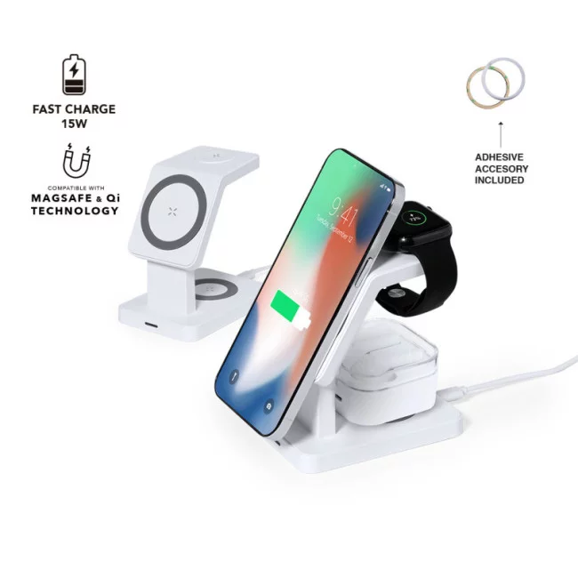 Chargeur induction téléphone et montre Krastop 