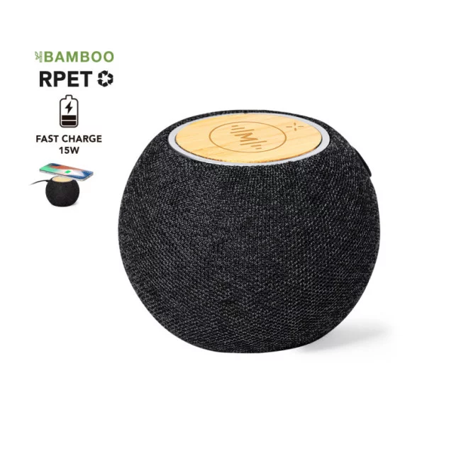 Enceinte avec chargeur induction publicitaire Cedric