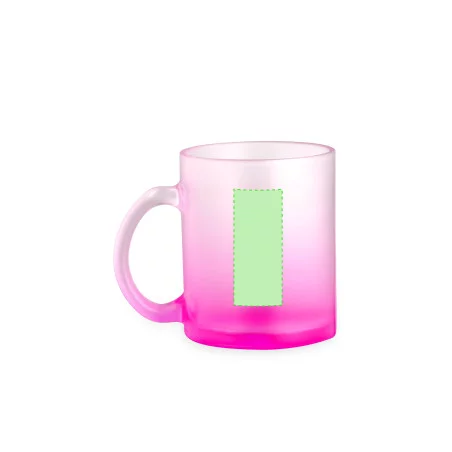 Mug en verre personnalisé Osaka 350 ml 