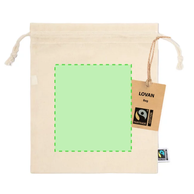 Pochon en coton Fairtrade Kaiki 