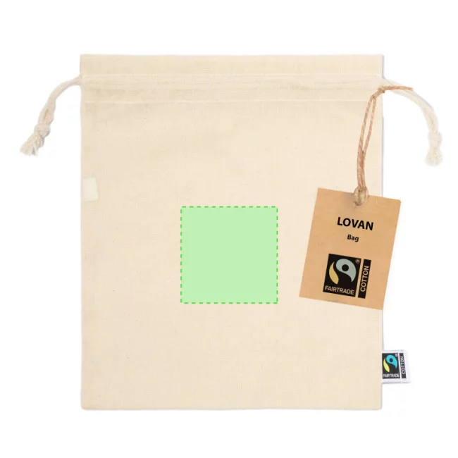Pochon en coton Fairtrade Kaiki 