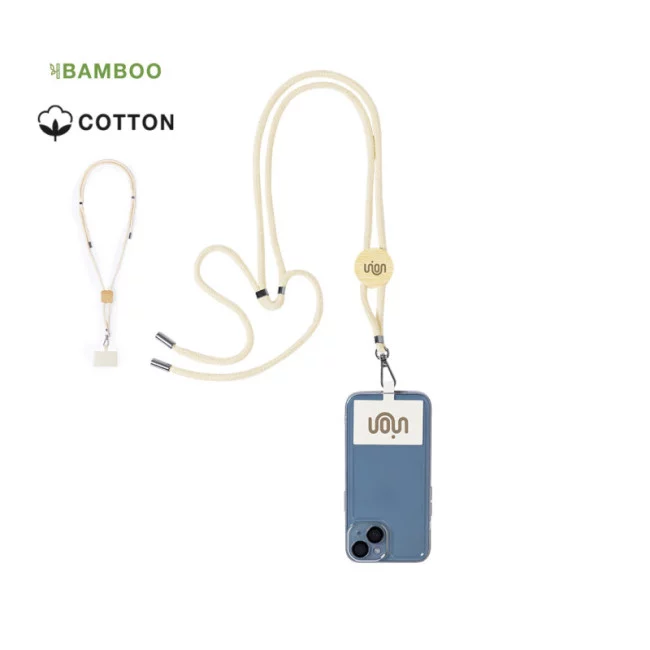 Lanyard en Coton et Bambou Reuter 