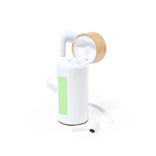 Écouteurs publicitaire Power Bank Lac 
