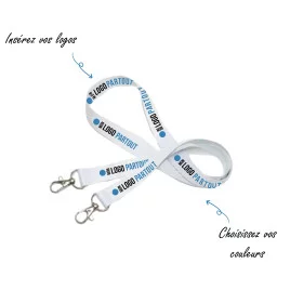 Tour de cou publicitaire...