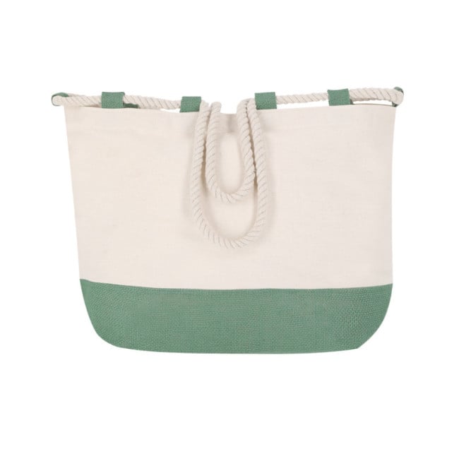 Sac publicitaire coton et jute Belesi 