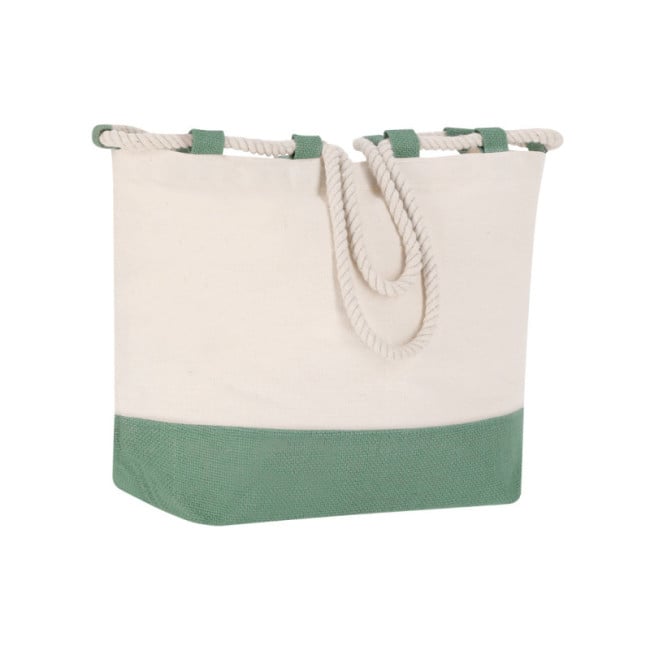Sac publicitaire coton et jute Belesi 