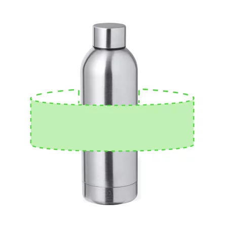 Gourde Isotherme Personnalisable Hilker 500 ml 