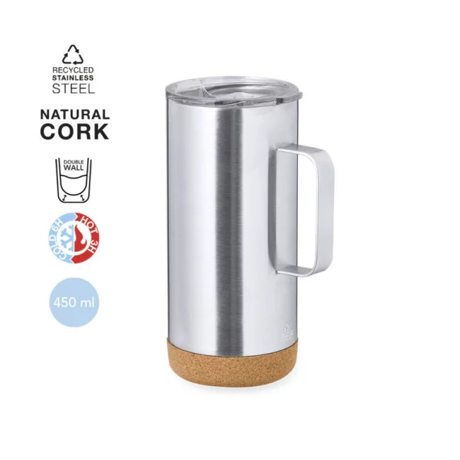 Mug isotherme Publicitaire Frilan 450 ml 