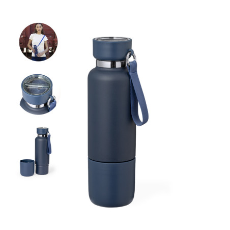 Gourde Isotherme Publicitaire Flautrok 550 ml 