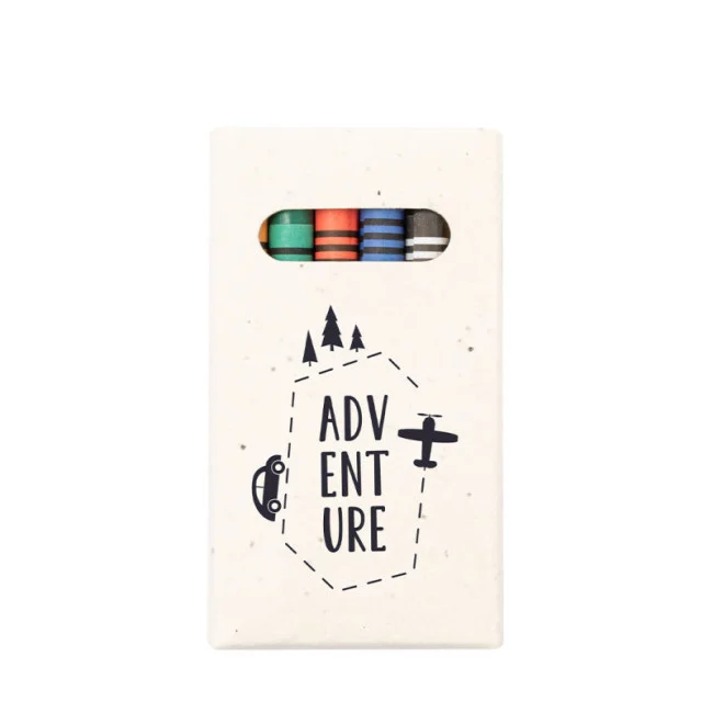 Set crayons de couleurs personnalisé ensemencé