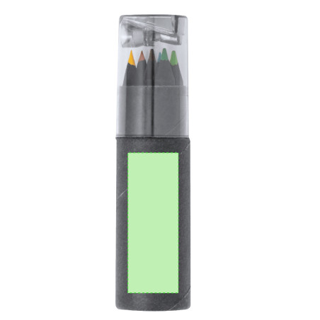 Set de 6 crayons personnalisable Durcax 