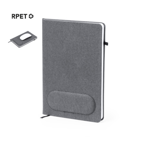 Carnet personnalisé avec Tapis de souris 