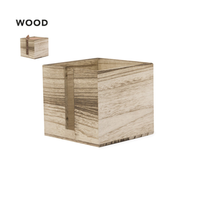 Porte-serviettes personnalisé en bois Yingo 