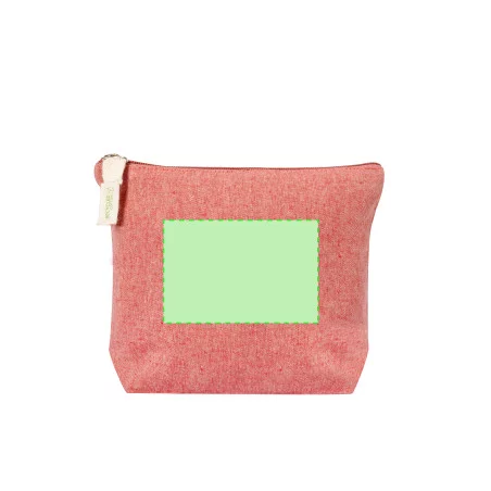 Trousse personnalisée en coton recyclé Belix 