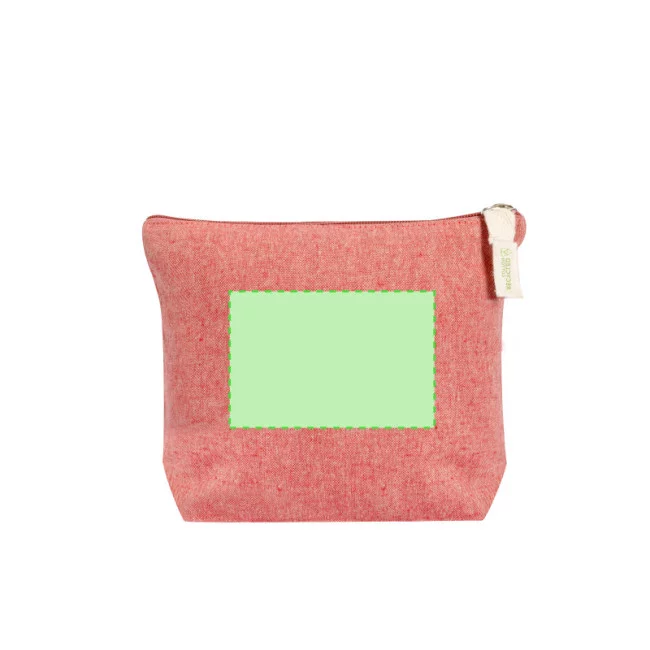 Trousse personnalisée en coton recyclé Belix