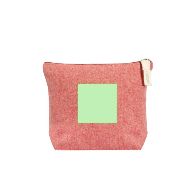 Trousse personnalisée en coton recyclé Belix