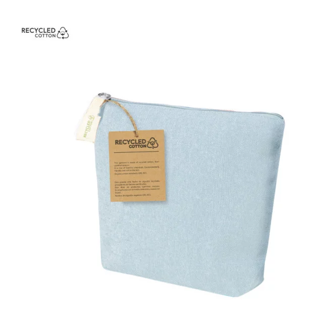 Trousse personnalisée en coton recyclé Belix