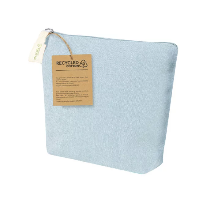 Trousse personnalisée en coton recyclé Belix