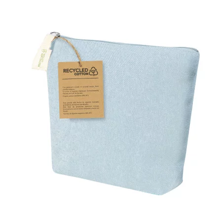 Trousse personnalisée en coton recyclé Belix 