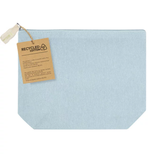 Trousse personnalisée en coton recyclé Belix