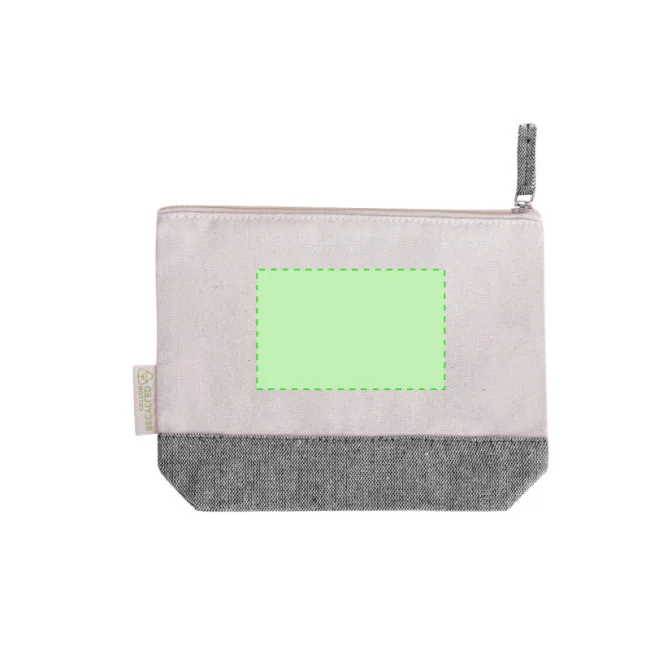 Nécessaire en coton recyclé personnalisé Velerox 