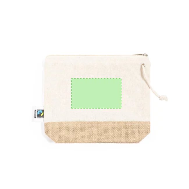 Sac de toilette personnalisé Chiril Fairtrade 