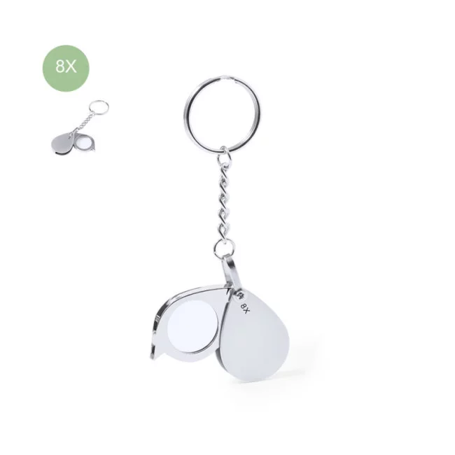 Loupe Porte-Clés Personnalisée Kitins 8x 