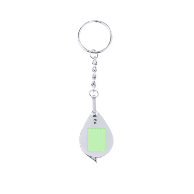 Loupe Porte-Clés Personnalisée Kitins 8x 