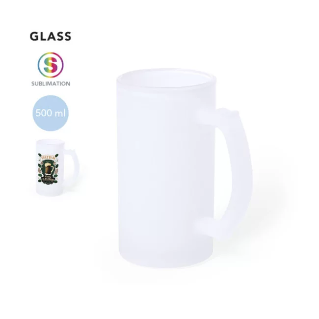 Chope à bière personnalisable Oxia 500 ml 
