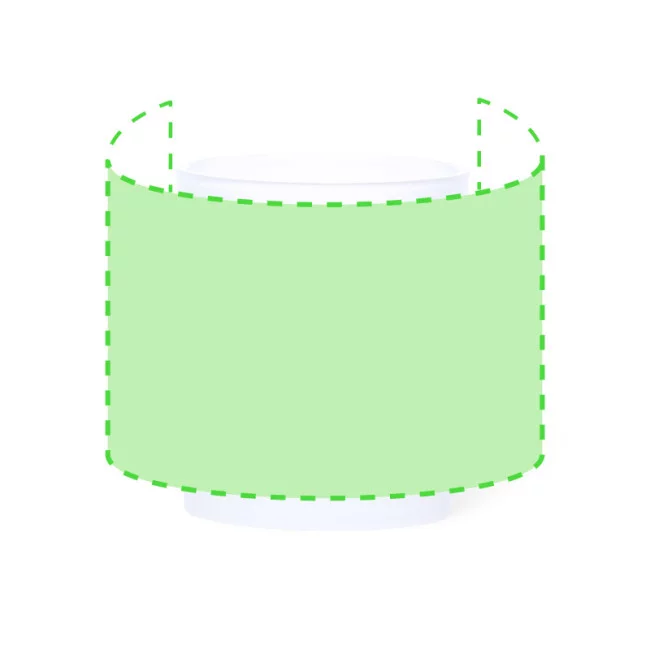 Verre Personnalisé Sublimation Loter 330 ml 