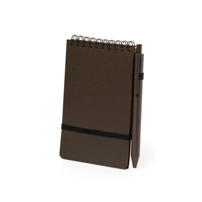 Cahier publicitaire en fibre de café Pacam