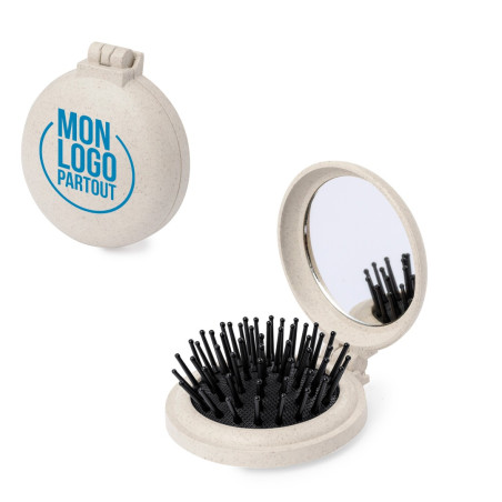 Brosse Personnalisable avec Miroir Flege 