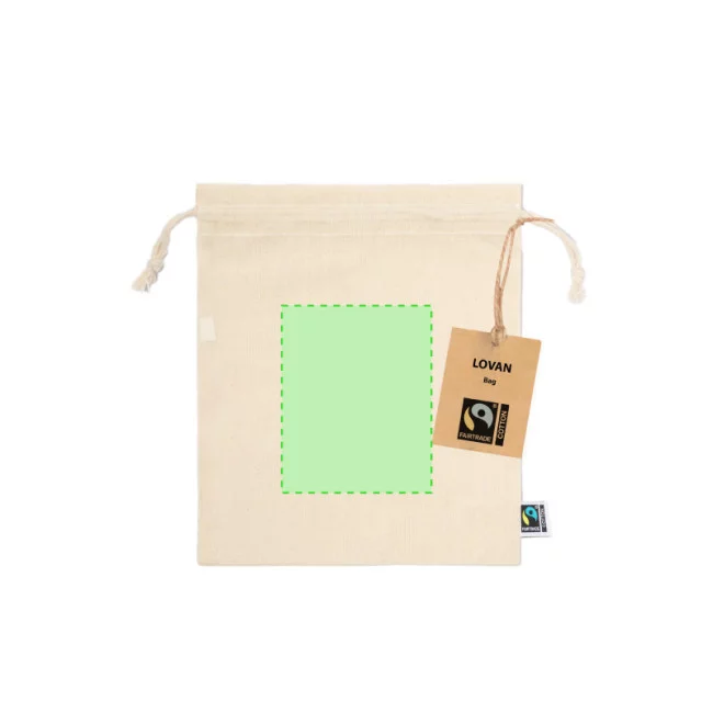 Pochon personnalisable Fairtrade Lovan
