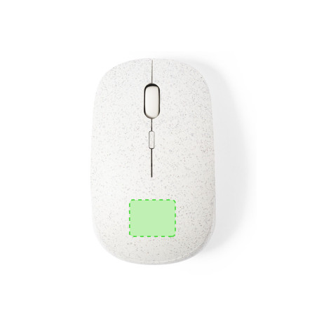 Souris en paille de blé personnalisée Estiky 