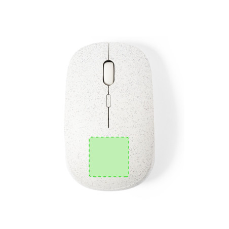 Souris en paille de blé personnalisée Estiky 