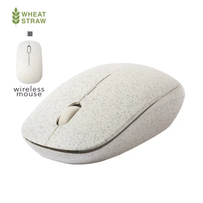 Souris en paille de blé personnalisée Estiky