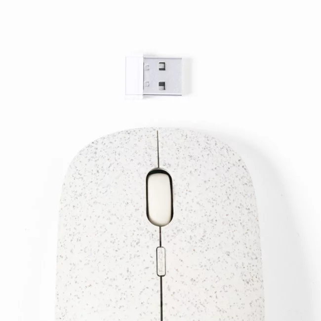 Souris en paille de blé personnalisée Estiky