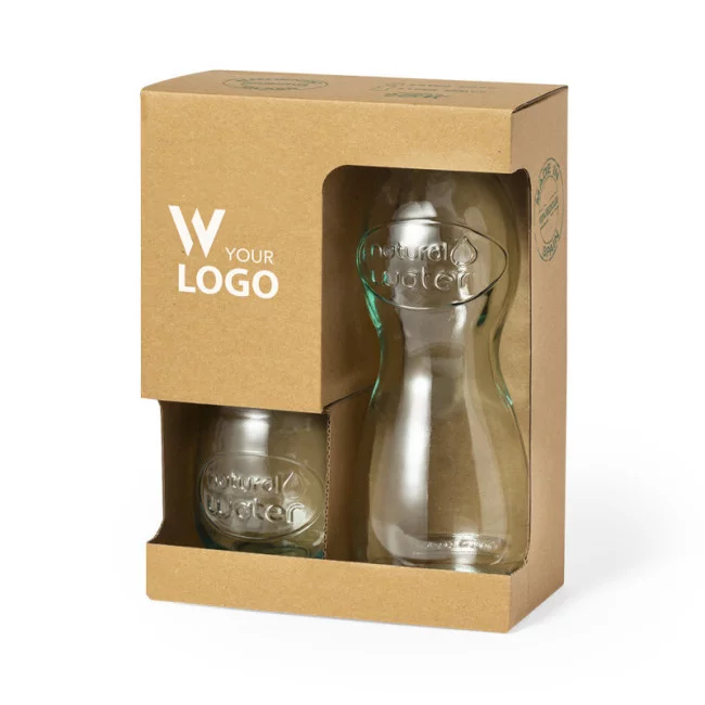 Coffret carafe 1 L et verres Hasleg