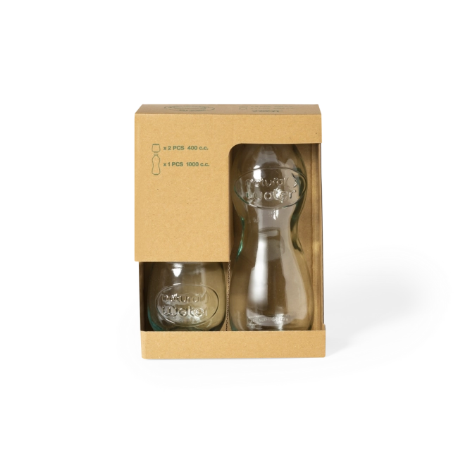 Coffret carafe 1 L et verres Hasleg