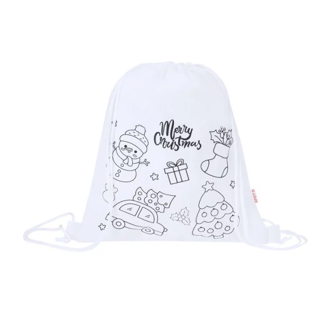 Sac cordon de coloriage publicitaire Taky