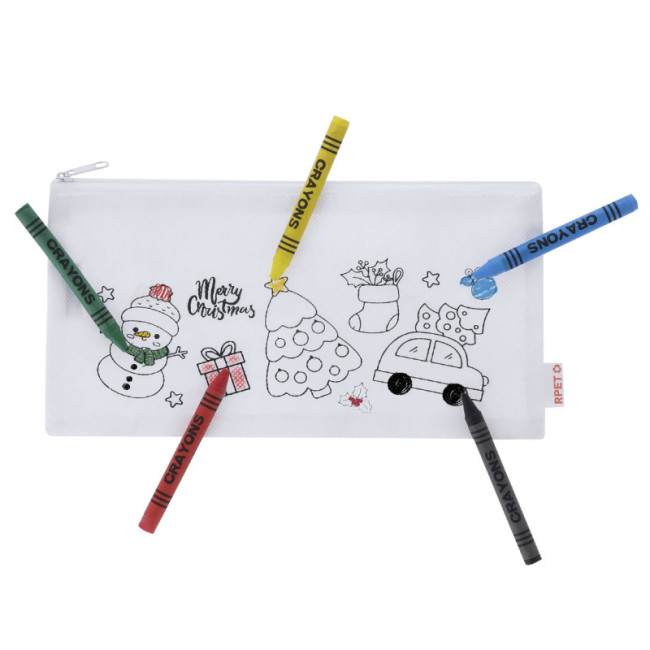 Trousse à colorier publicitaire Flemenk 
