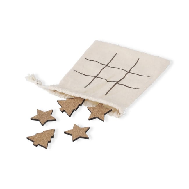 Jeu de morpion de Noël publicitaire Bronso 