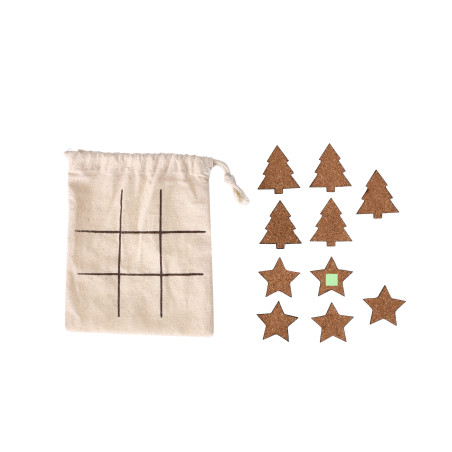 Jeu de morpion de Noël publicitaire Bronso 