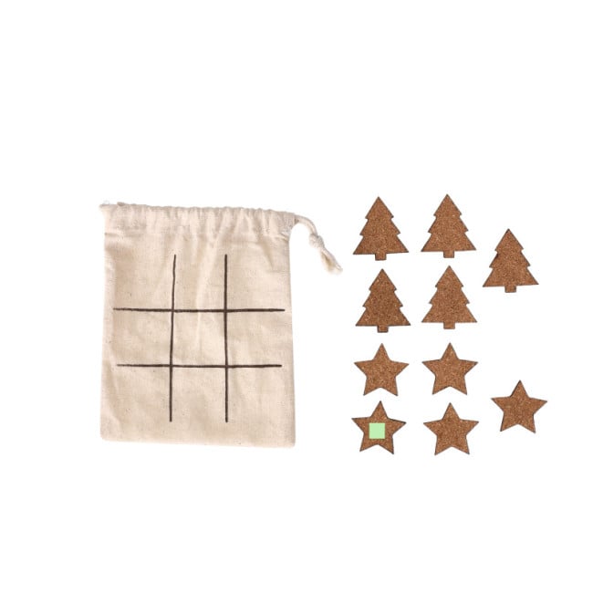 Jeu de morpion de Noël publicitaire Bronso 