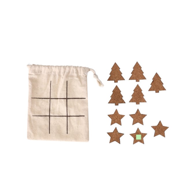 Jeu de morpion de Noël publicitaire Bronso 