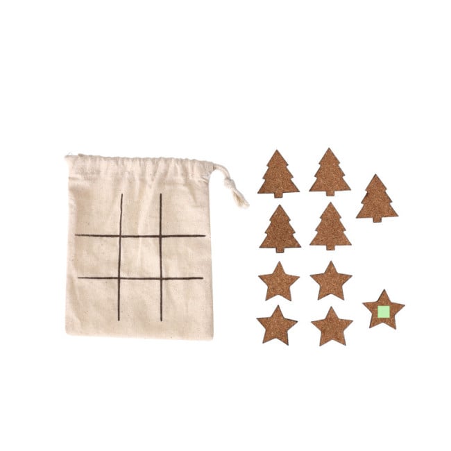 Jeu de morpion de Noël publicitaire Bronso 