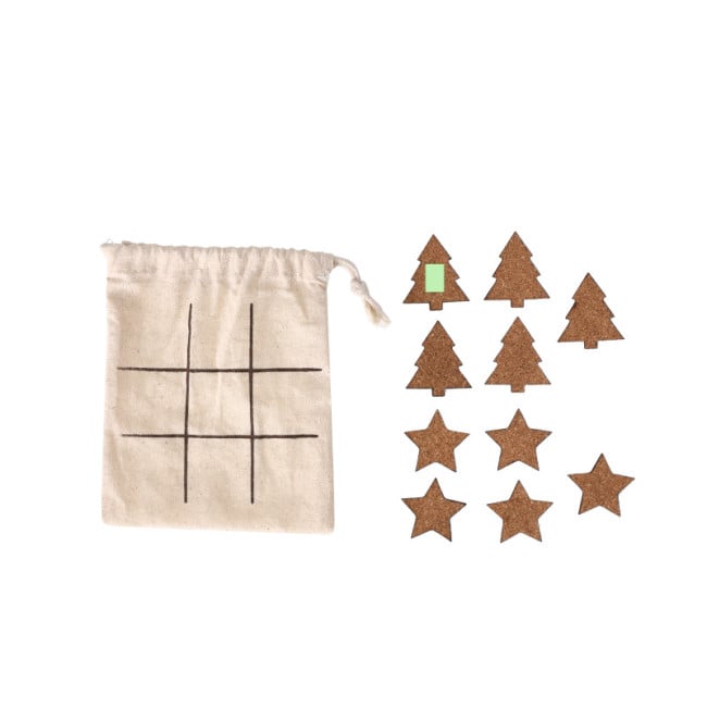 Jeu de morpion de Noël publicitaire Bronso 